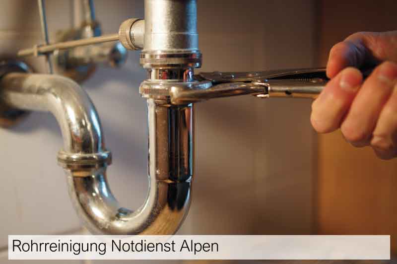 Rohrreinigung Notdienst Alpen